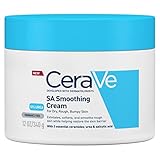 CeraVe SA Urea Smoothing Moisturising Cream for Dry, Rough and Uneven Skin with Urea, Salicylic Acid, Hyaluronic and 3 Essential Ceramides, 2 x 340 g