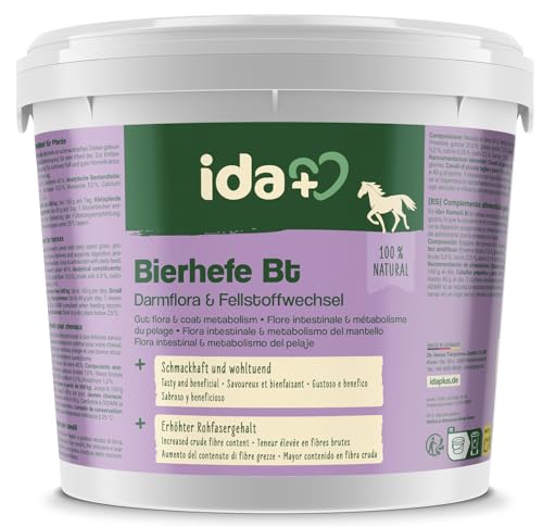 Ida Plus - Bierhefe Bt - 6kg - Futterergänzung für Pferde & Ponys -...