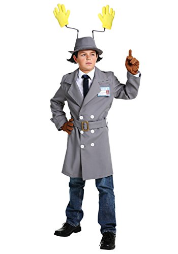 Disfraz completo de Inspector Gadget para niños miniatura 1