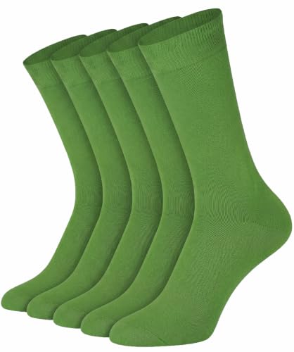 Image of Mysocks Unisex Extra Fine Combed Cotton Crew Socks |5 Pairs Set | Seamless Toe | Make Your Steps Enjoyable
