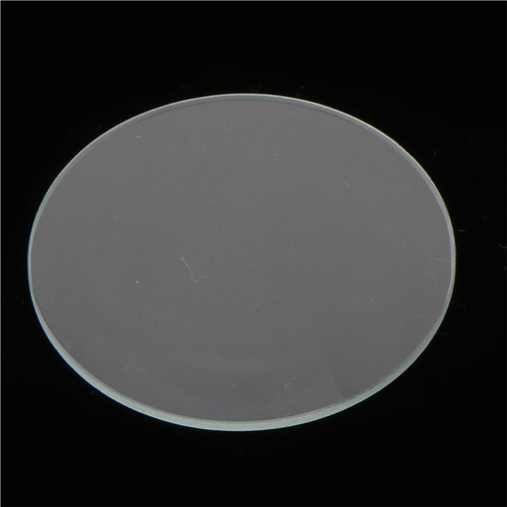 WOHATOO 10Pcs Smooth Mineral Glass 28.5mm 29mm 29.5mm, Clear Thick Domed Crystal Mineral Glass for Watch(29.5mm)