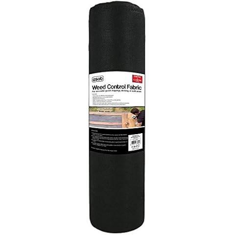 ALBERT AUSTIN Weed Membrane - 8m x 1.5m Heavy Duty Weed Barrier Fabric, Weed Suppressant Membrane, Landscape Fabric, Garden Liner Weed Control Ideal for use in Patios, Garden, Flower Beds, Landscaping Cover
