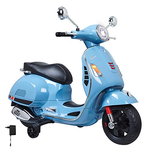 Jamara- Vespa Does Not Apply Moto para niños, Color Azul, One Size (460347)
