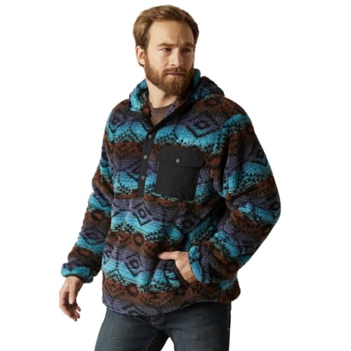 Image of ARIAT Men's Polar Bear Fleece Hoodie