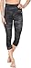 adidas Performance Women's Performer High Rise 3/4 Tights, Black Heather, Large