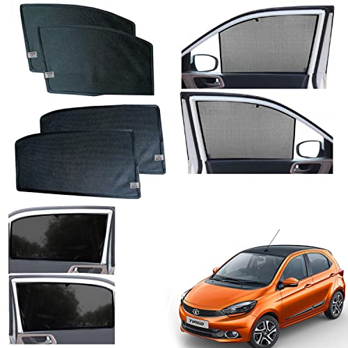 Image of WolkomHome car Fix Curtain Window Shades Half Curtains Sunshade for Tiago 2019