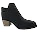 Younsuer Women's Fall Winter Chunky Low Heel Round Toe Side Buckle Ankle Booties Boots