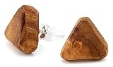 holz ohrringe hängend ✅ Natürlichkeit: Naturholz mit glatter Oberfläche & natürlichen Facetten, Farben & Holzstruktur bringt dir dein Naturschmuck nach Hause. Einzigartige Optik für einen Blickfang zu jedem Anlass & Geschenkidee