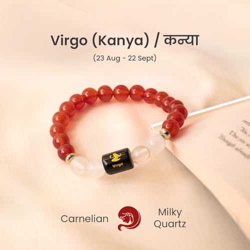Image of Astrotalk Zodiac Crystal Bracelet | Balances Energy & Enhances Positivity | Certified Healing Crystals with Certificate | Astrology Bracelet for Man & Woman | Gift for Man & Woman
