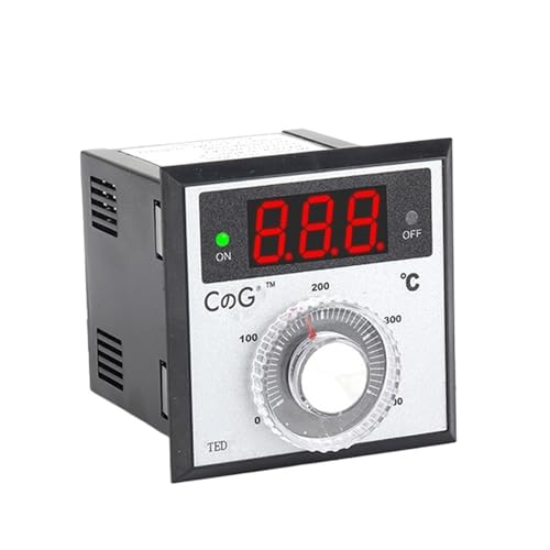 Termostato digital TED tipo J 24V para el control de temperatura en incubadoras y hornos