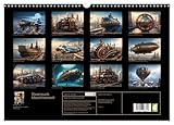 Zoom IMG-1 steampunk maschinenwelt wandkalender 2026 din
