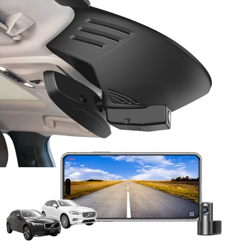 Camera Voiture UHD 2160P MANGOAL avec WiFi et Carte 128 Go