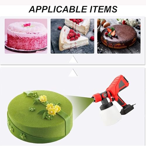 Pulvérisateur Électrique Multi-Angles à Jet Uniforme pour Gâteau