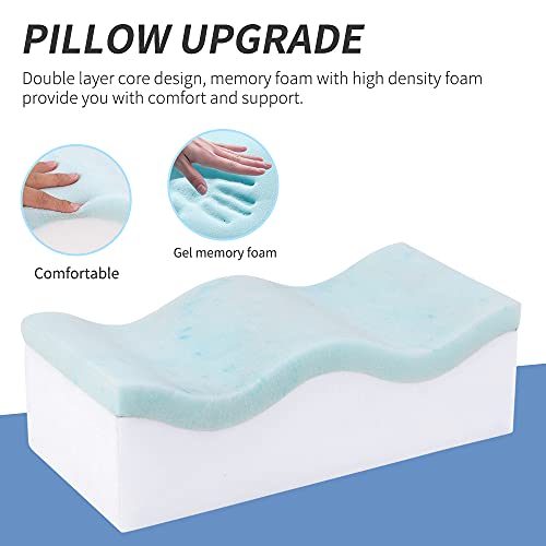 BBL Pillow, BBL Recovery Pillow,Grey BBL Pillow, Memory Foam with high Density Foam Provide You with Comfort and Support by Tormay - Image 4