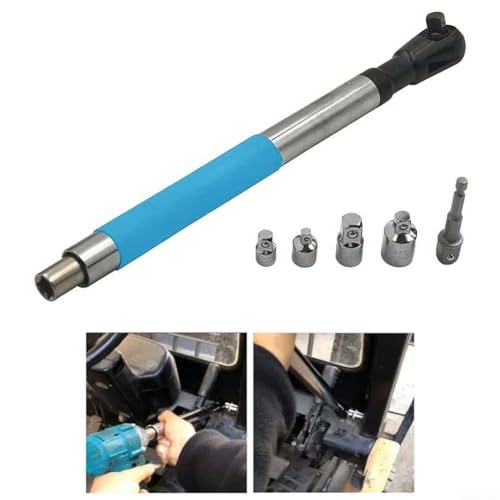 Extension de clé en acier chromé premium pour les espaces difficiles - 4