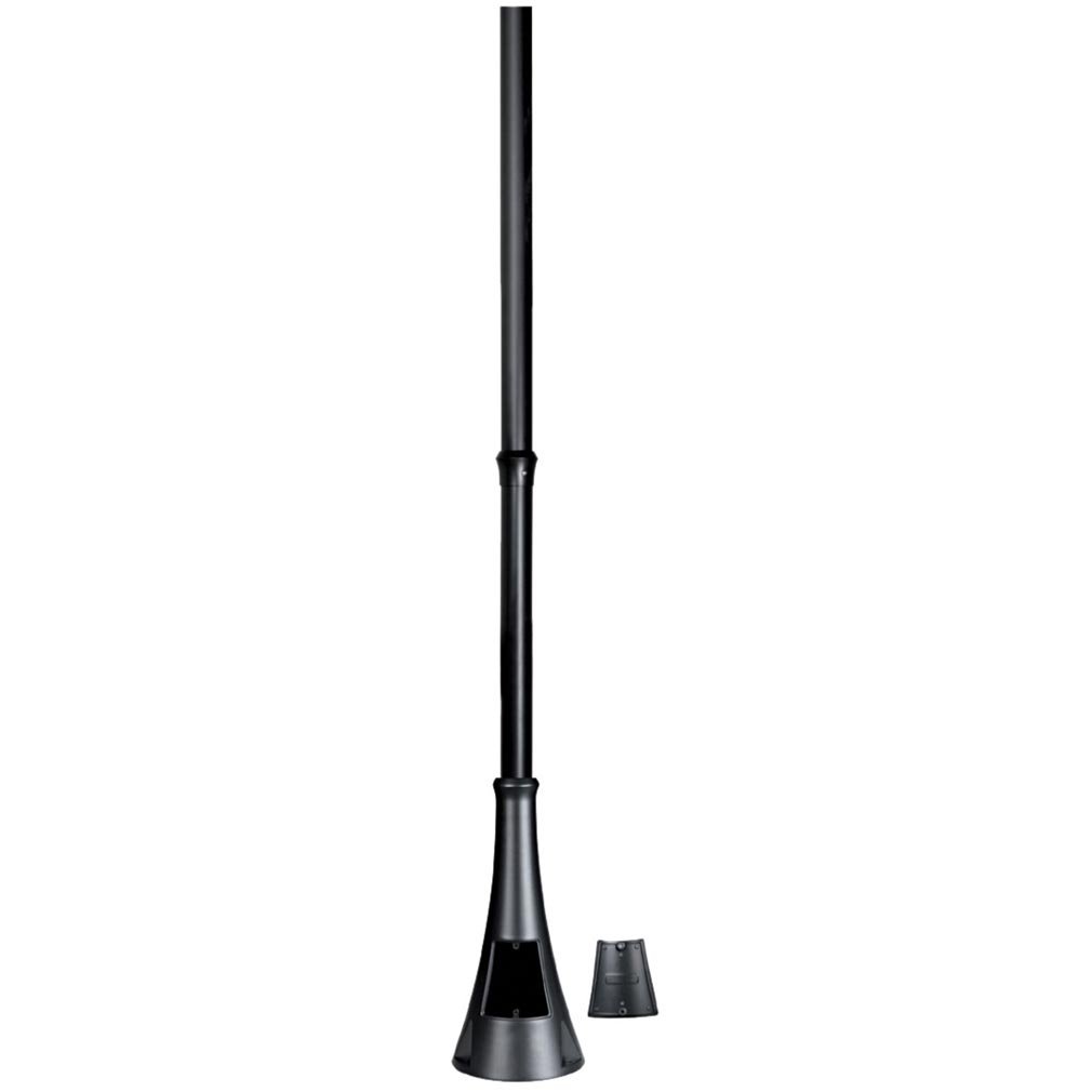 Aric Mât avec Trappe de Visite - Ø 60mm - Hauteur 3m - Noir