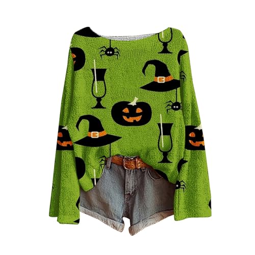 Pull décontracté pour femme avec imprimé artistique chaud et tendance