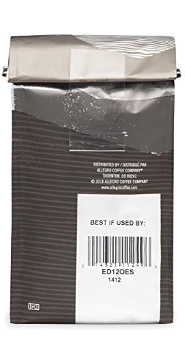 Allegro Coffee Organic Espresso Sierra Ground Coffee, 12 Oz #TOP1