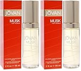 Jovan Musk Cologne Spray for Women, 59 ml (Pack of 2)