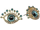 Betsey Johnson Eye Stud Earrings