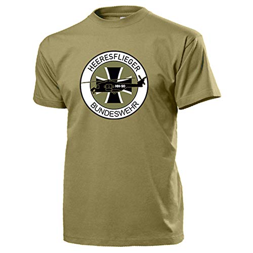 T-shirt NH90 Heeresflieger de la Bundeswehr vert XL