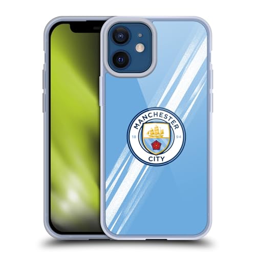 Image of Head Case Designs Officially Licensed Manchester City Man City FC Home 2025/26 Badge Kit Gel Case [Military Grade Protection] Compatible With Apple iPhone 12 Mini