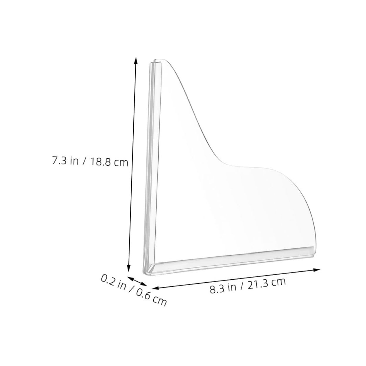 Alipis 2Pcs Acrylic Water Barrier with Rounded Edges Protection for Showers Bathtubs Sinks Elegant Design for Bathroom Aesthetics