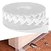 10m×35mm Bande Etancheite Autocollante, Joint Fenetre Isolation, pour Isolant Porte Fenêtre, Insonorisant, Résistant aux Intempéries, Imperméable, Anti-insectes