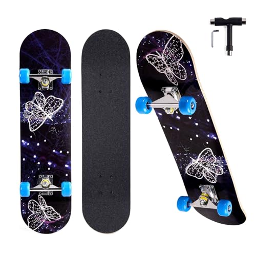 Skateboard for Beginners, Standard Complete Skateboard 31