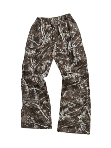 Verdusa Boy's Hip Hop Camo Pants Grunge Streetwear Cargo Pants with Pockets