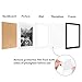 Americanflat 12x15 Picture Frame with Polished Plexiglass - Set of 5 - Use as 9x12 Frame with Mat or 12x15 Frame Without Mat - Galleria Collection - Gallery Wall Frame Set for Wall Display - Black