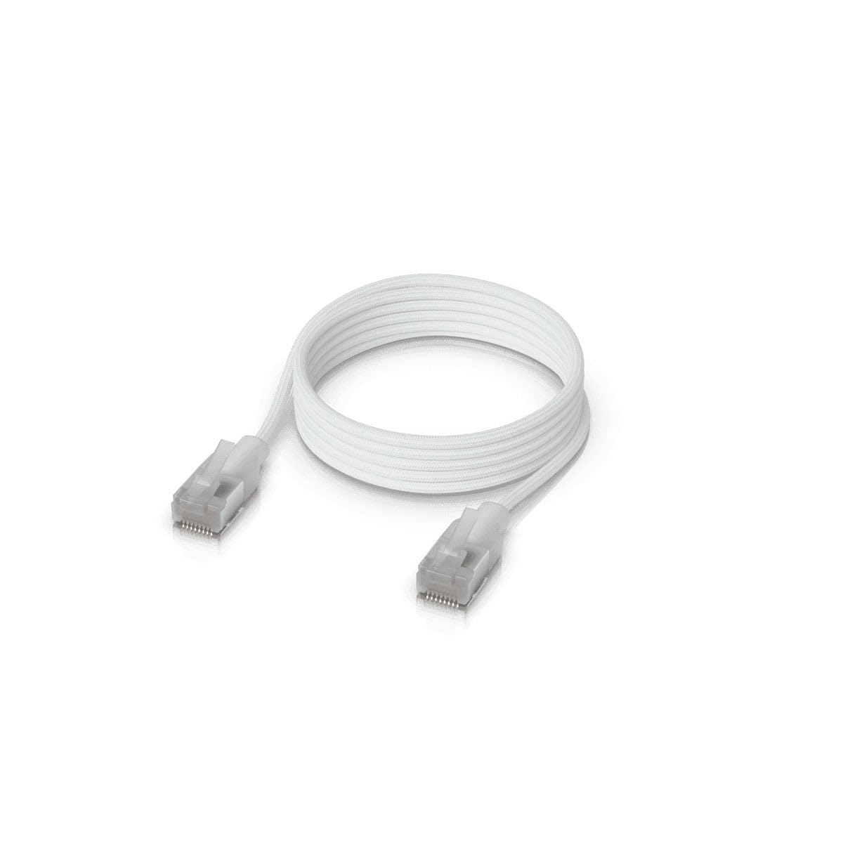 Ubiquiti Networks 3.2' UniFi Ether lighting Braided Cat6A Premium Patch Cable, White