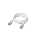 Ubiquiti Networks 3.2' UniFi Ether lighting Braided Cat6A Premium Patch Cable, White