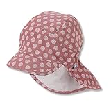 Lieferumfang: 1 Sterntaler Mädchen Schirmmütze mit Nackenschutz, Alter: 4-6 Jahre, Größe: 55, Farbe: Rosa, Art.-Nr.: 1412120
