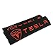 2pcs Car Seat Safety Belt Strap Covers Shoulder Pad Soft Headrest Seat Belt Accessories For Electric Tesla Car Model 3, Model X, Model S, Energy Car