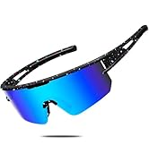 IKTOD Polarized UV400 Sports Sunglasses for Men, Women, and Youth – Baseball, Softball, Cycling G...