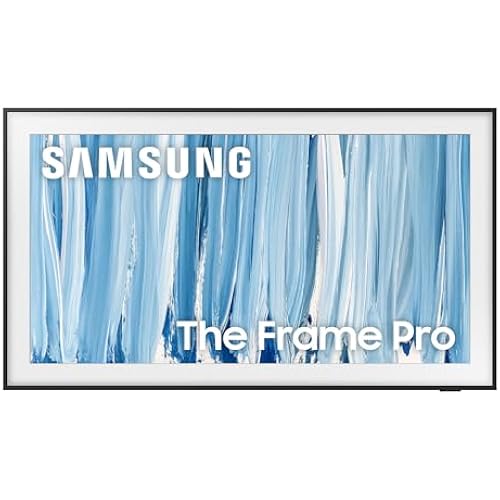 Samsung 55-Inch Class The Frame Pro LS03HW Series Samsung Vision AI Smart TV (2026 Model, 55LS03HW) Glare Free with Neo QLED, Wireless One Connect, Slim Fit Wall Mount Included, Alexa Built-in