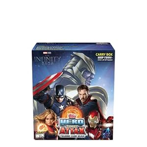 Topps Marvel Hero Attax 2021 TCG Collection (Carry Box) I Themed Playing Cards I Marvel Trading Cards | Marvel Cards | Marvel Playing Cards | Avengers Playing Cards | Avengers Cards