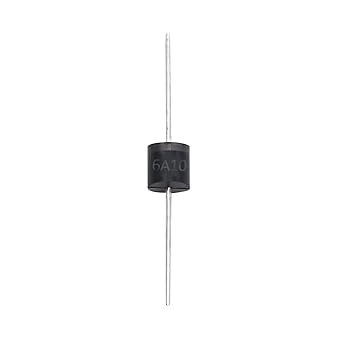Electronic Spices R-6, 6A10 1000V General Purpose Rectifiers Diode pack of 5pcs