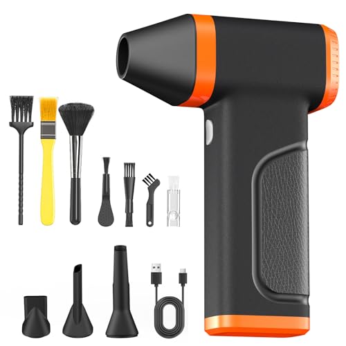 WOWDSGN Elektrischer Staubgebläse Kabellos - Gebläse Akku...