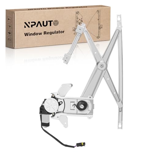 Image of Front Driver Side Power Window Regulator with Motor Replacement for 94-02 Dodge Ram 1500 2500 3500 Pickup 1994 1995 1996 1997 1998 1999 2000 2001 2002, Left, 741-753