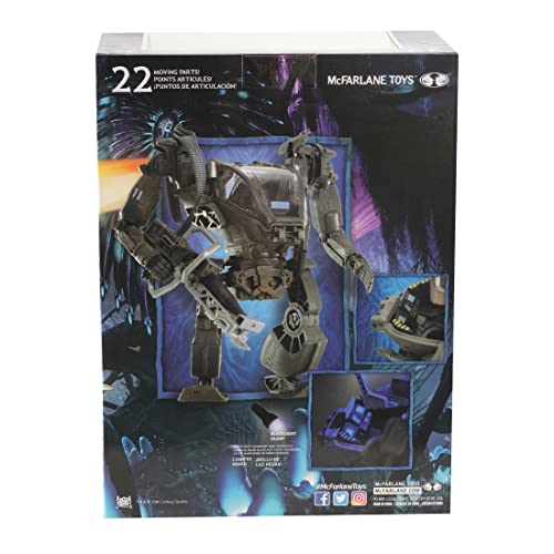 Disney Avatar - Mégafigurine McFarlane - Robot AMP - Figurine Officielle Issue du Film Avatar réalisé par James Cameron - TM16316