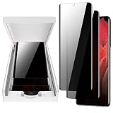 MOHAVE 2 Pack [Auto Alignment] Privacy Screen Protector for Samsung Galaxy S21 Ultra 5G 6.8 inch, An
