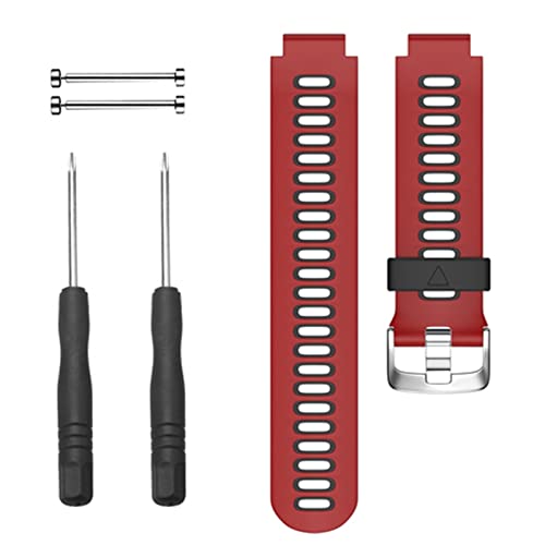 Bracelet sport silicone 22mm Garmin Forerunner 235 résistant à la sueur pour running et outdoor