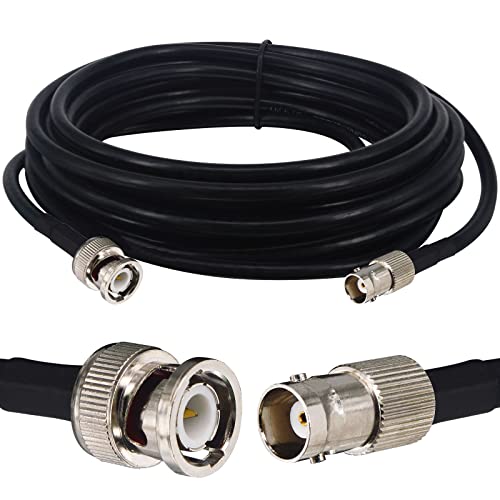 Extension BNC 5m RG58/U pour prolonger l'antenne d'une radio Ham ou CB