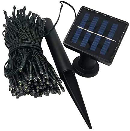 zmayastar イルミネーション LED ソーラー 屋外 ソーラー クリスマス 100球 ガーデンライト ソーラー充電 電飾飾り 電飾 防水 夜間自動点灯 ZN-ZDZM-01 (パープル)