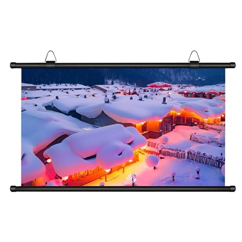 Pantalla Manual Retraible para Proyector 60 pulgadas 16:9