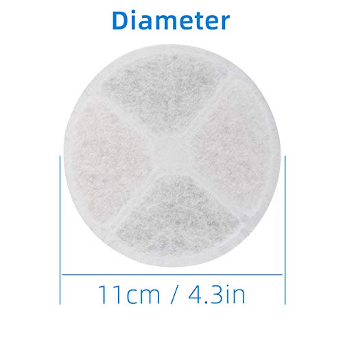 Unicam Filter Replacement For Cat Water Fountain, Fit For 84Oz/2.5L Automatic Pet Water Fountain, Pack Of 6 Filters. #TOP5