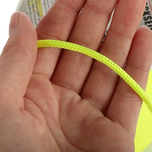 com-four® Paracord cord Ø 3mm, 100m - rope with 3 core strands for boats, camping, outdoor - nylon rope with 192kg load capacity - tent rope, guy rope, all-purpose rope