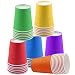 Produktbild Einweg Pappbecher 60 Stück, 250 ml Multicolor Partybecher Biologisch Abbaubar für Hochzeit, Kinder DIY, Partybedarf, Kaffee, Tee, Heißen und Kalten Getränken